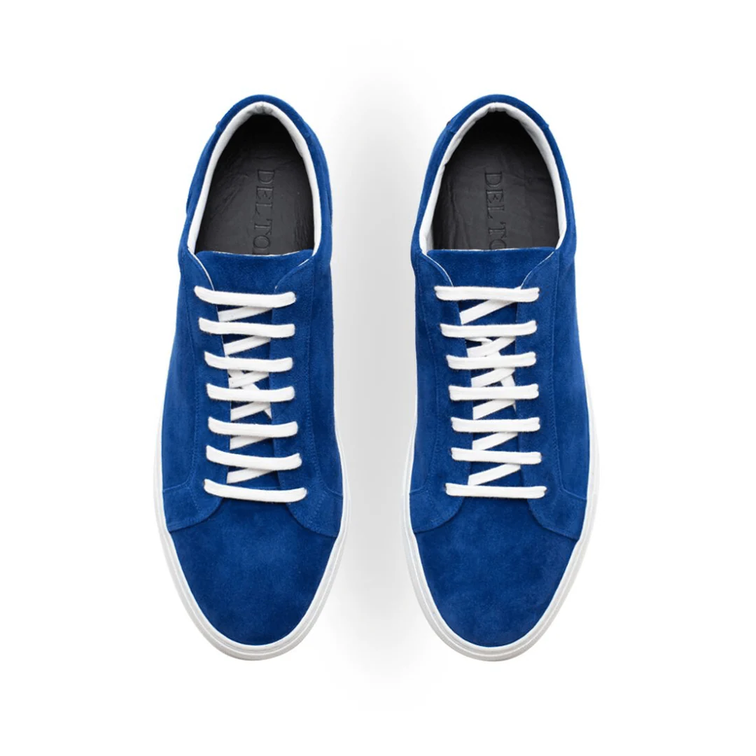 Men's Royal Blue Suede Sardegna Sneaker II - Image 4