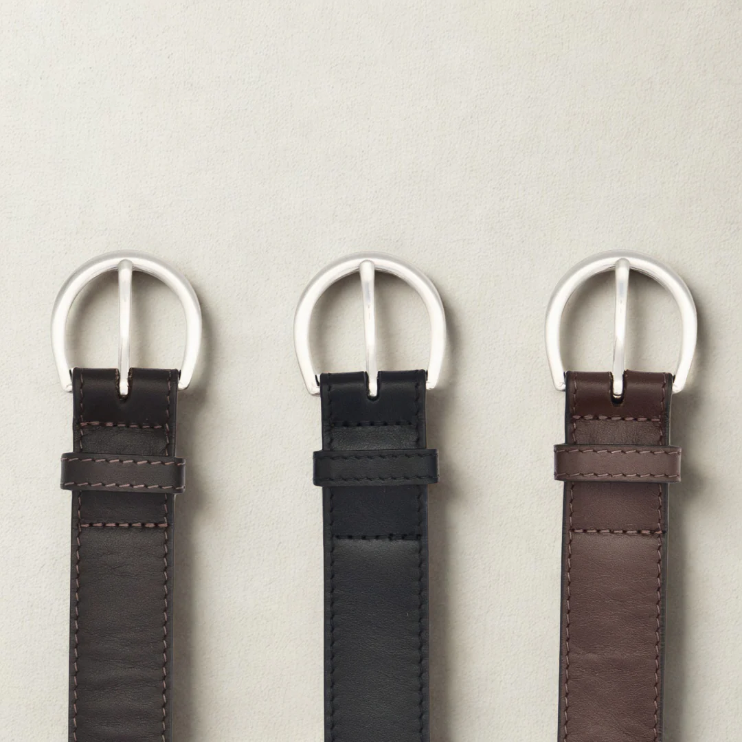 Classic Belt - Brown Leather - Image 3