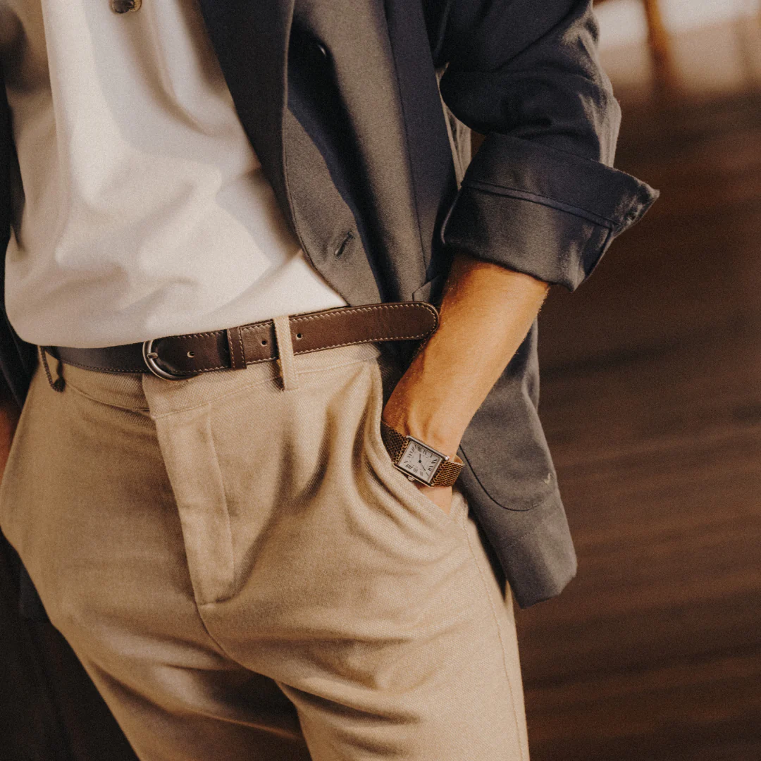 Classic Belt - Brown Leather - Image 4