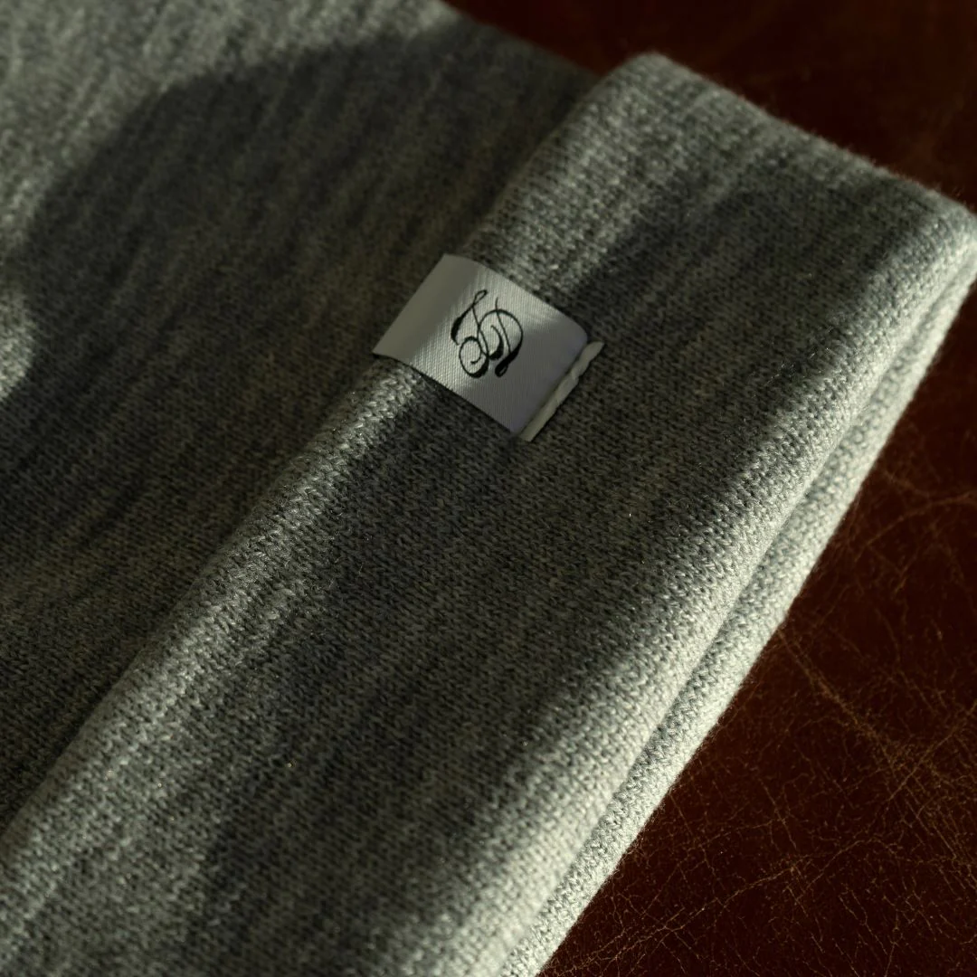 Classic Cuffed Beanie - Ash - Image 2