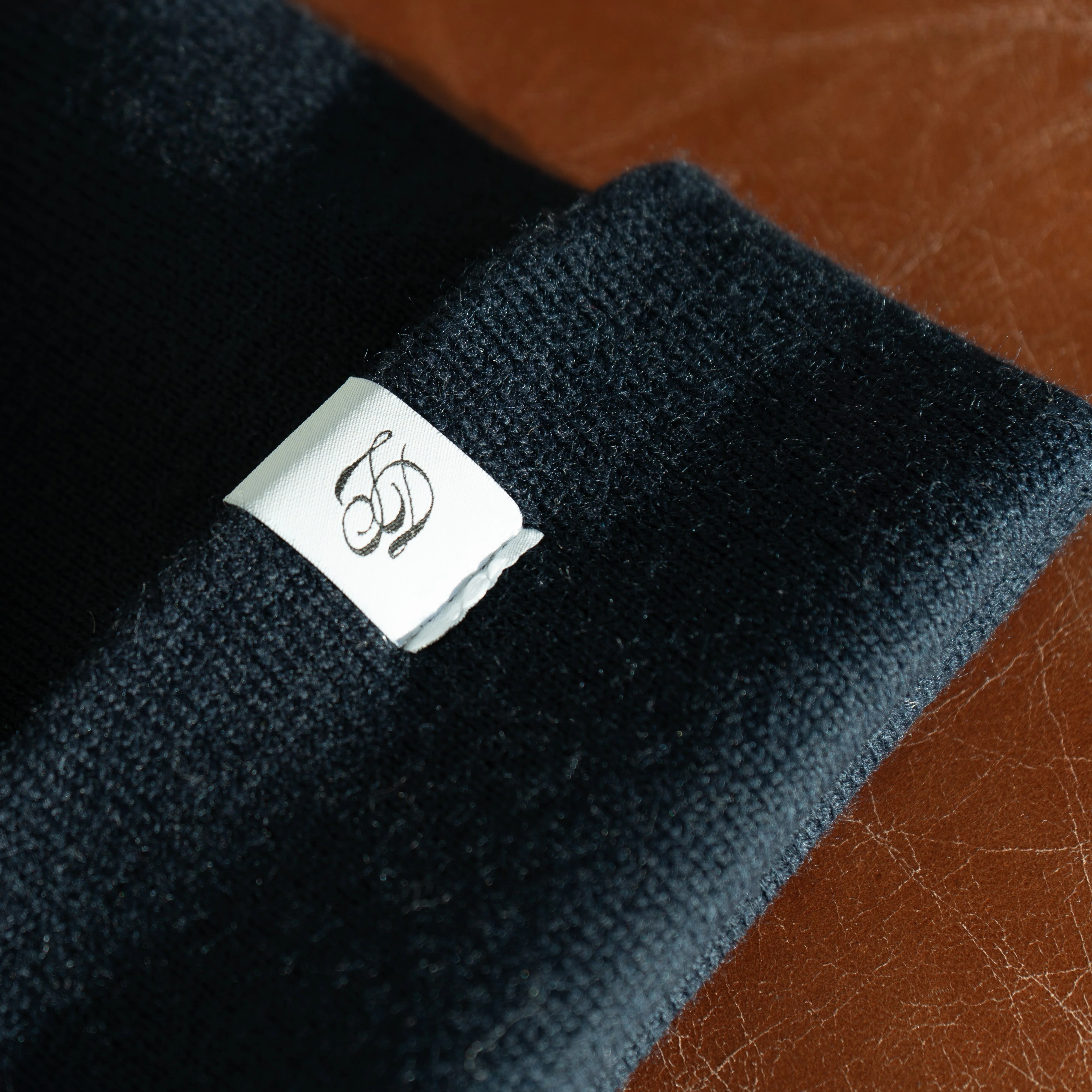 Classic Cuffed Beanie - French Navy - Image 3