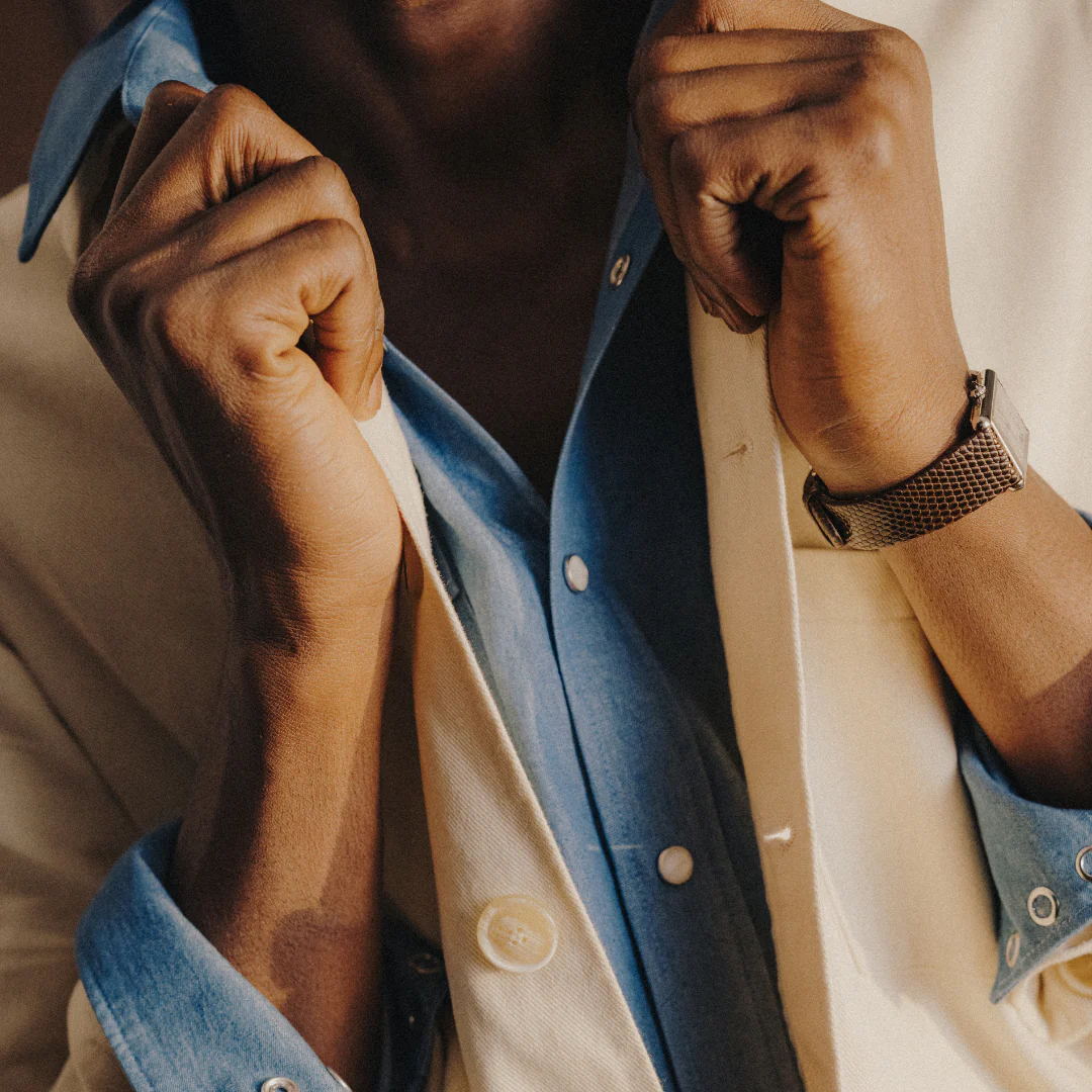Men's Loafer Jacket - Beige - Image 4