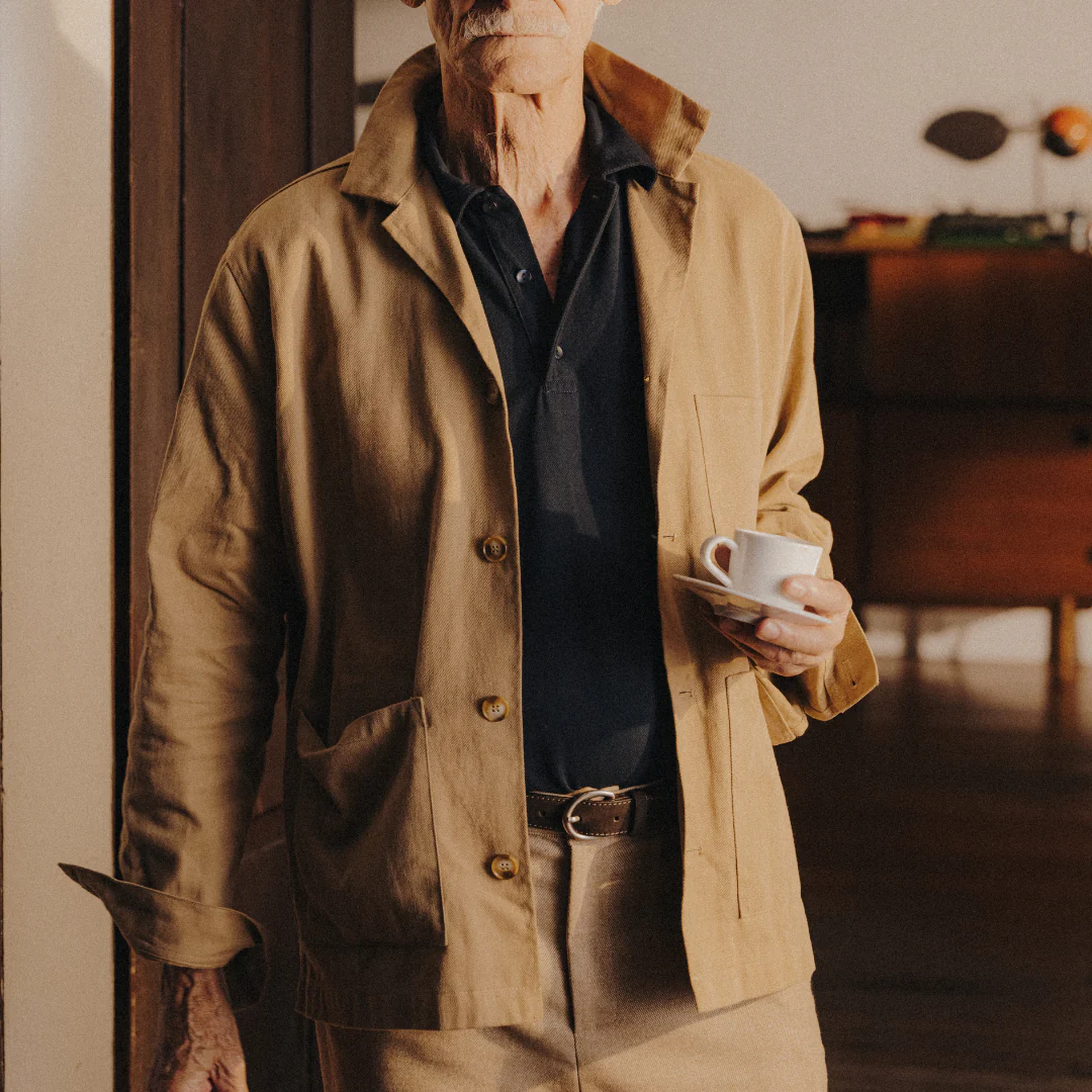 Men's Loafer Jacket - Tobacco - Image 6