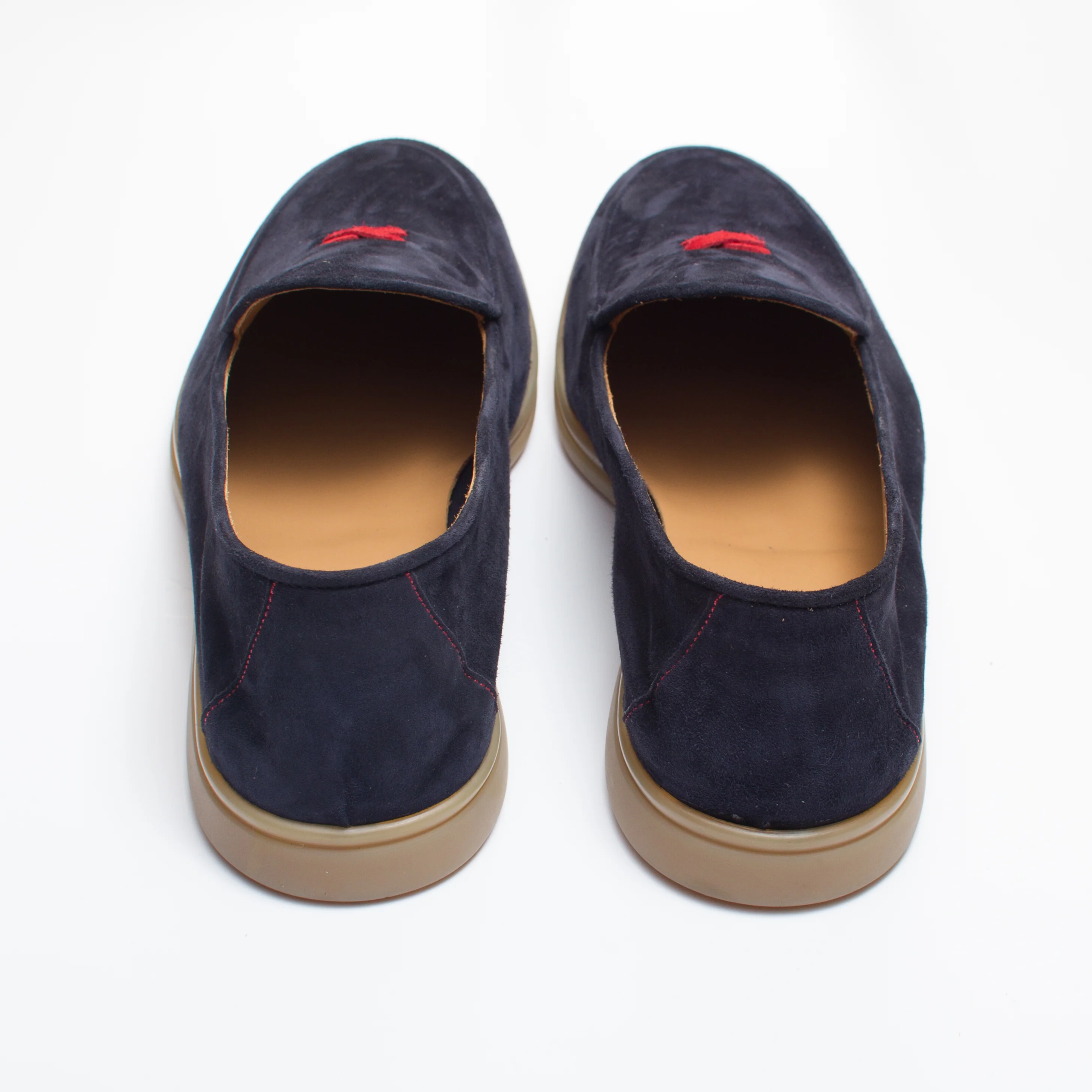 Navy Suede Ryder Cup Viaggio Loafer - Image 4