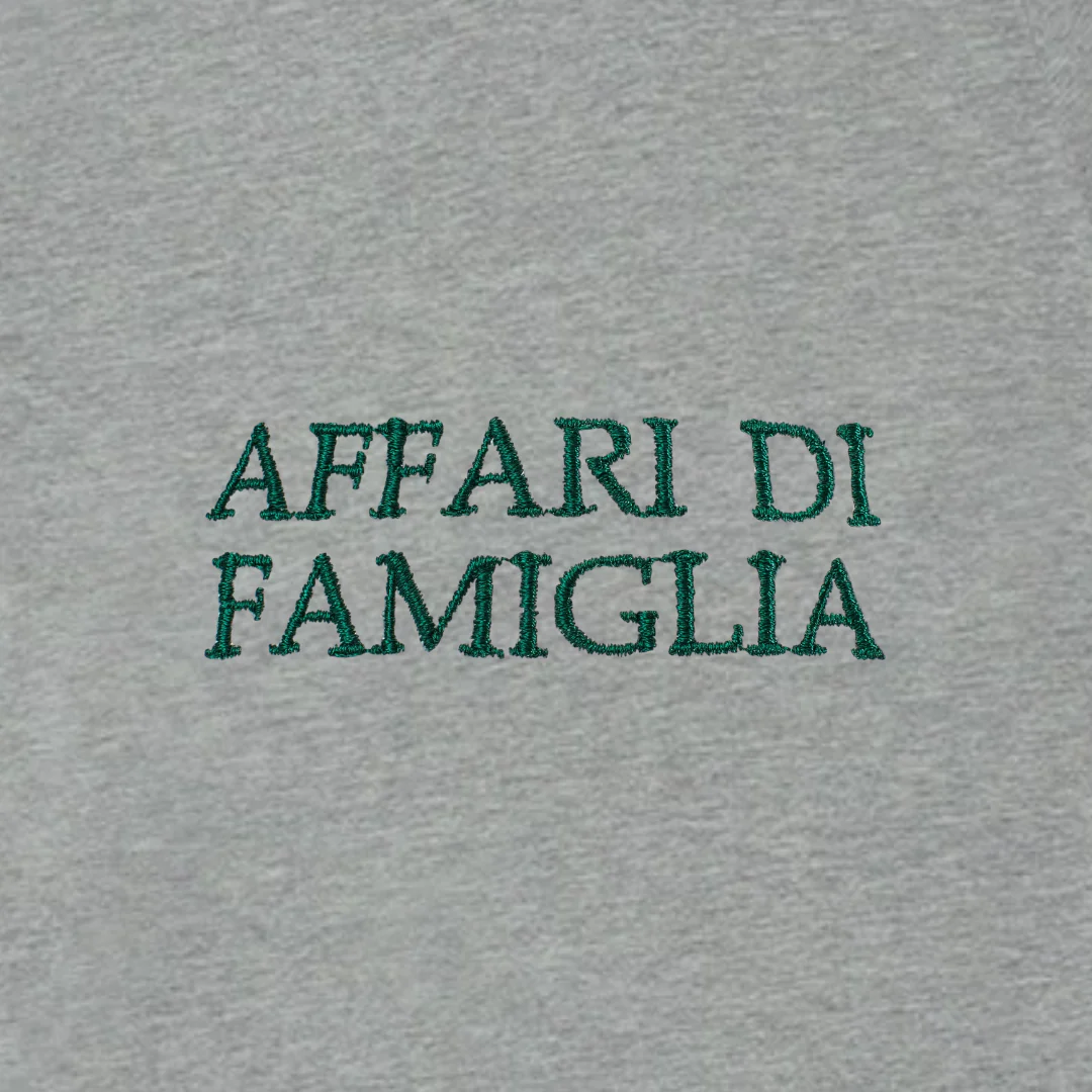 Family Business Sweatshirt - Heather Grey - Image 2