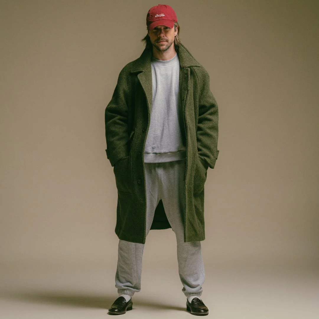 Loafer Logo Dad Hat - Burgundy - Image 5