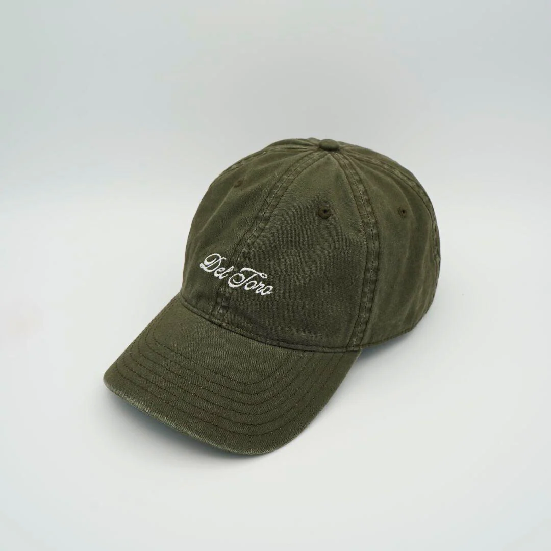 Loafer Logo Dad Hat - Olive - Image 3