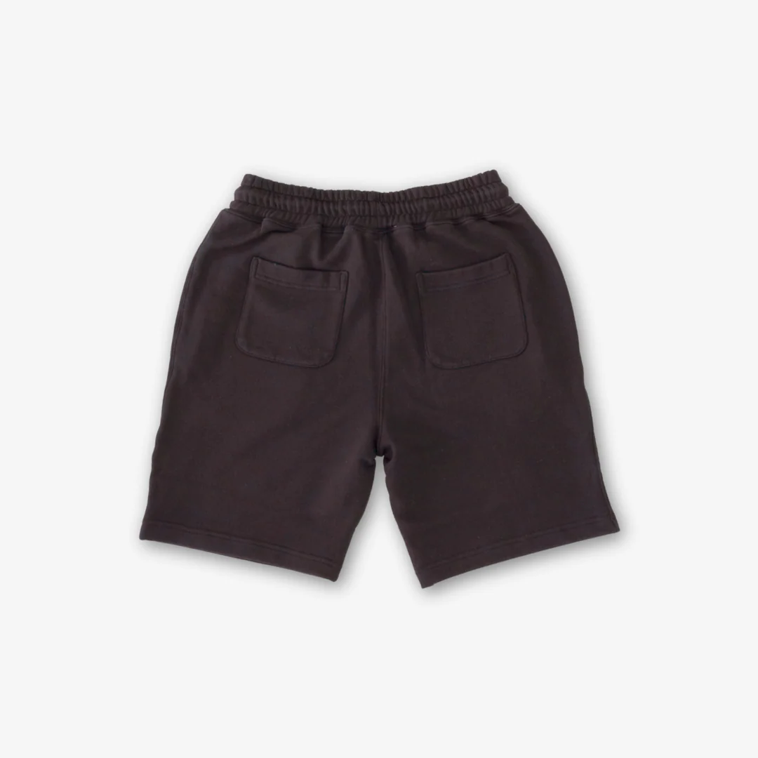 Retro Gym Sweatshorts - Black - Image 3