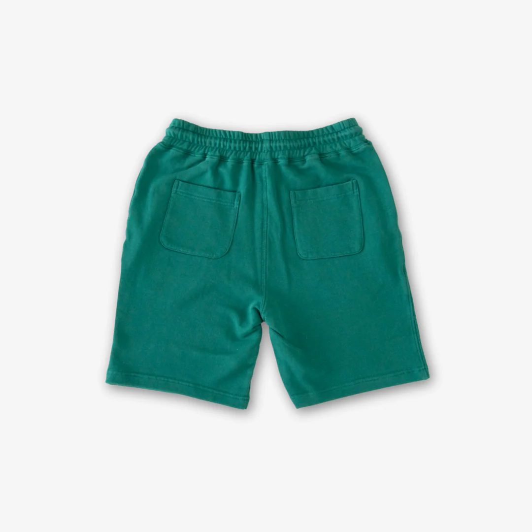 Retro Gym Sweatshorts - Fairway Green - Image 3