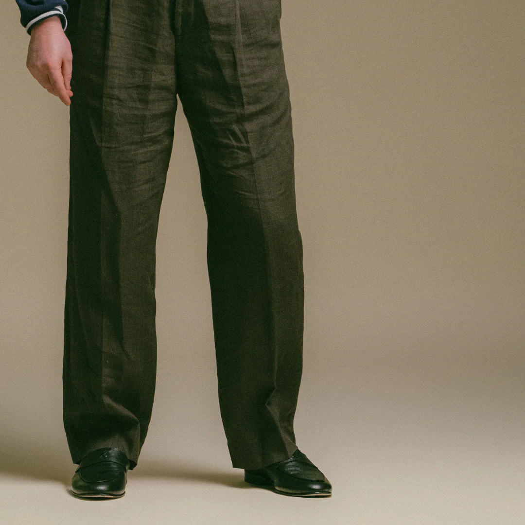Men's Black Pebbled Leather Centesimo - Image 7