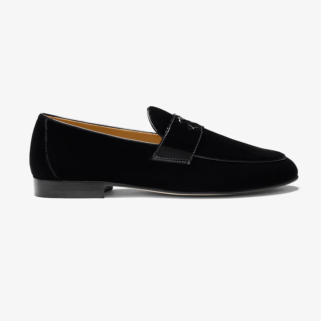 Men's Black Velvet Centesimo