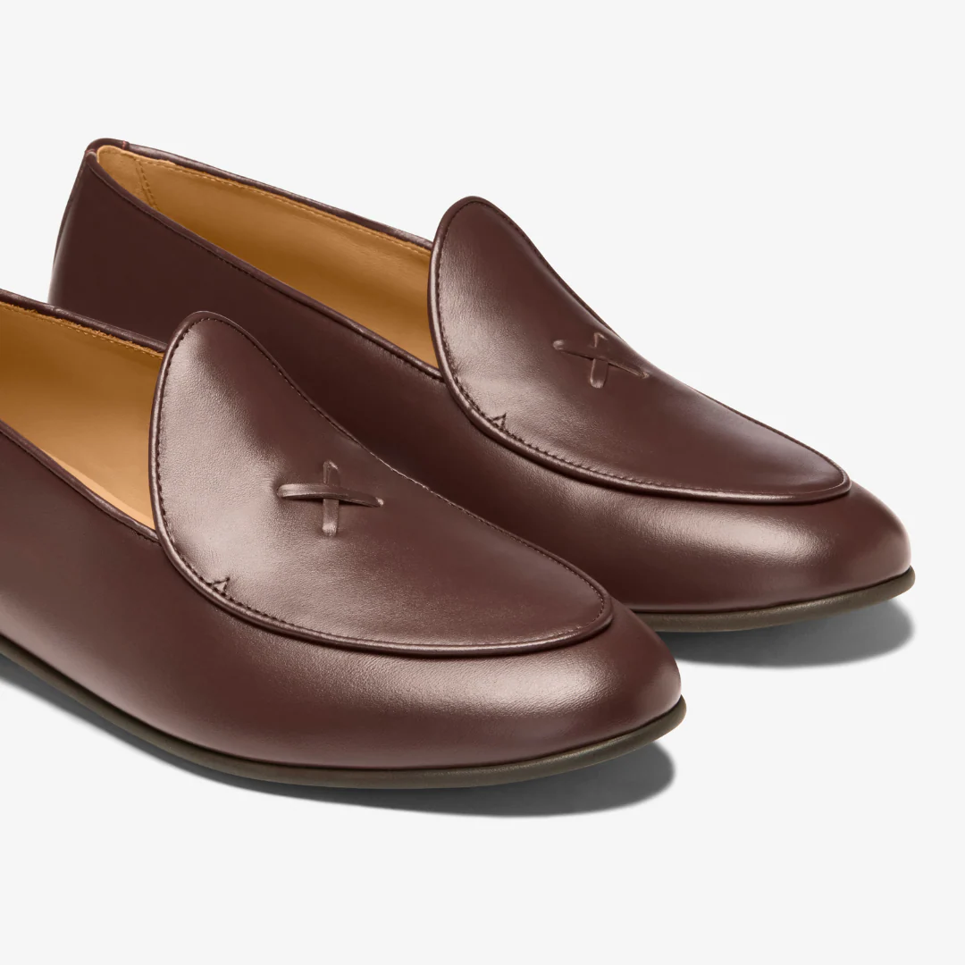 Men's Brown Leather Milano Loafer - Image 3