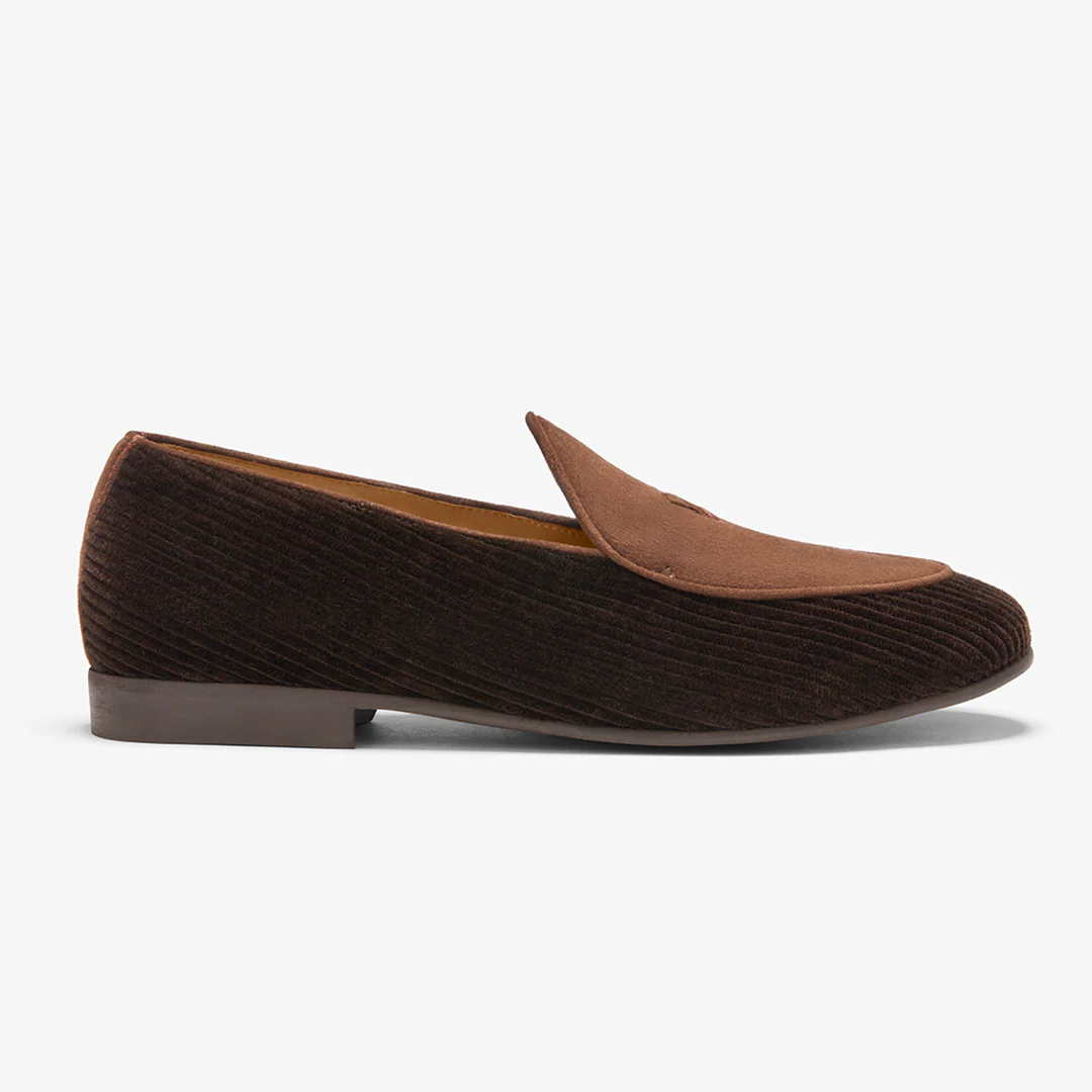 Men's Brown Corduroy Milano Loafer