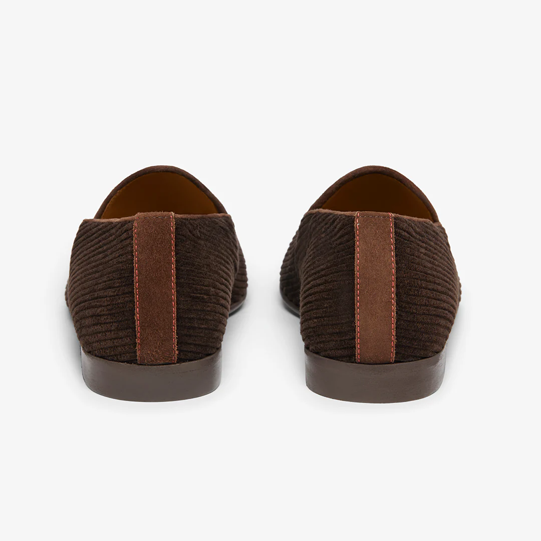 Men's Brown Corduroy Milano Loafer - Image 3