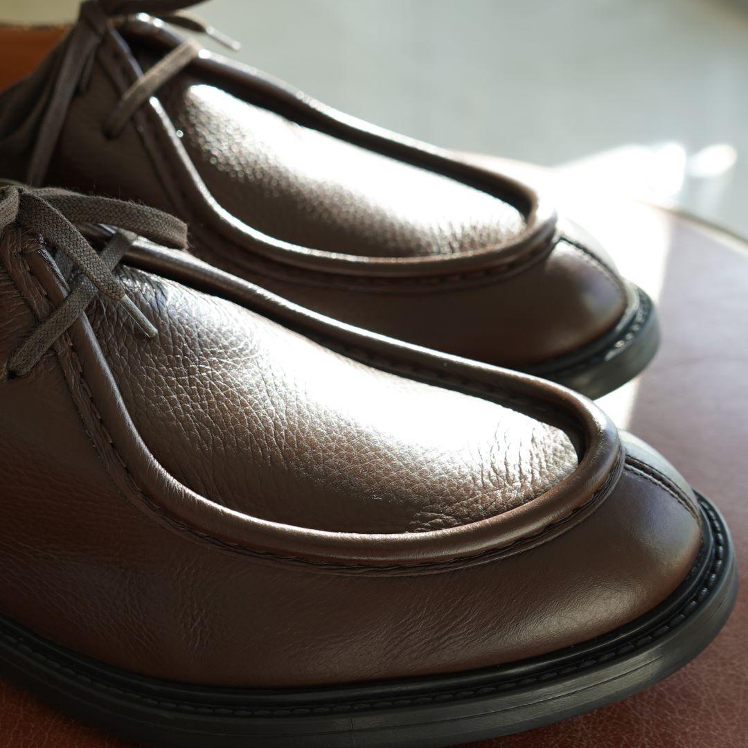 Men's Brown Pebbled Leather Tuscan Moc Boot - Image 10