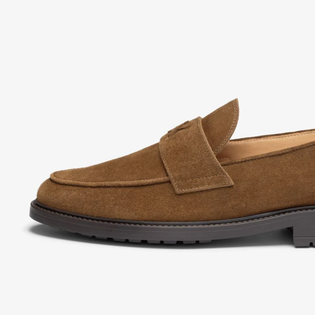 Men's Brown Suede Lug Centesimo - Image 5