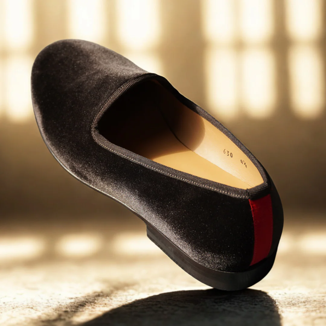 Men's Brown Velvet Slipper II - Image 2