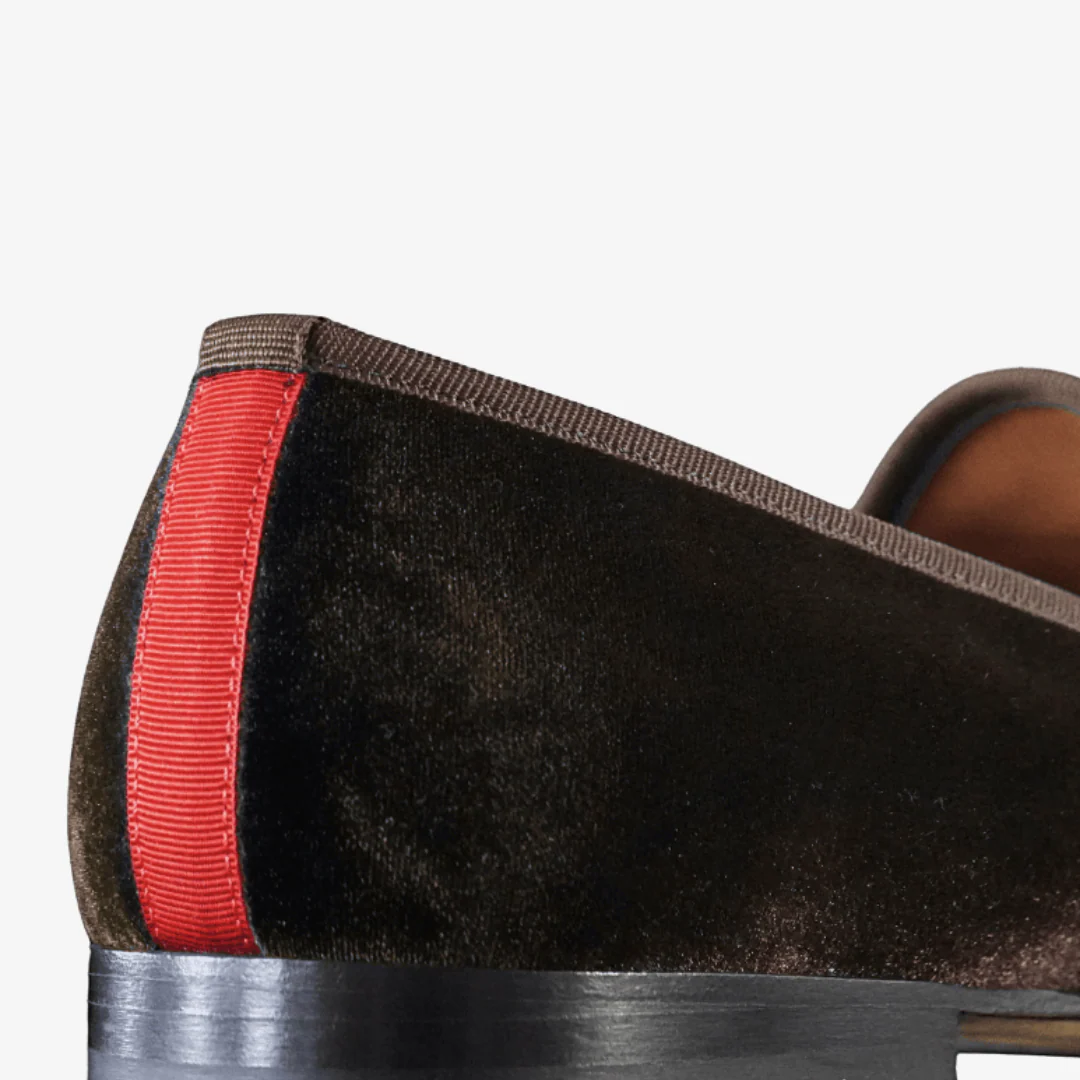Men's Brown Velvet Slipper II - Image 6