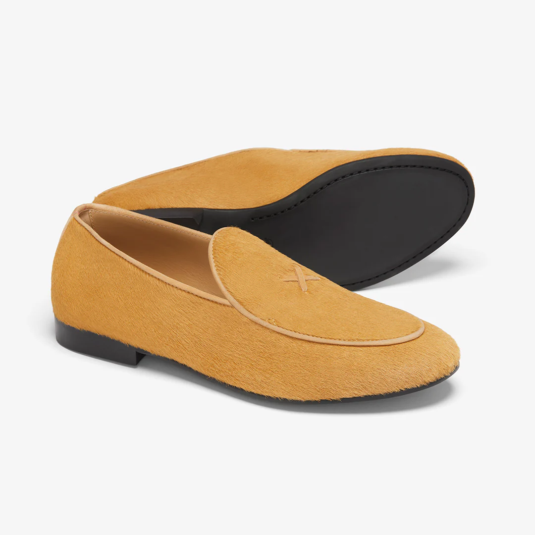 Men's Camel Pony Hair Milano Loafer - Image 10