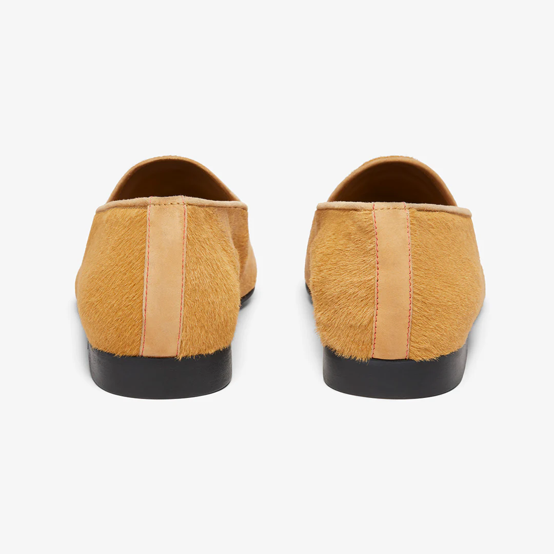 Men's Camel Pony Hair Milano Loafer - Image 4
