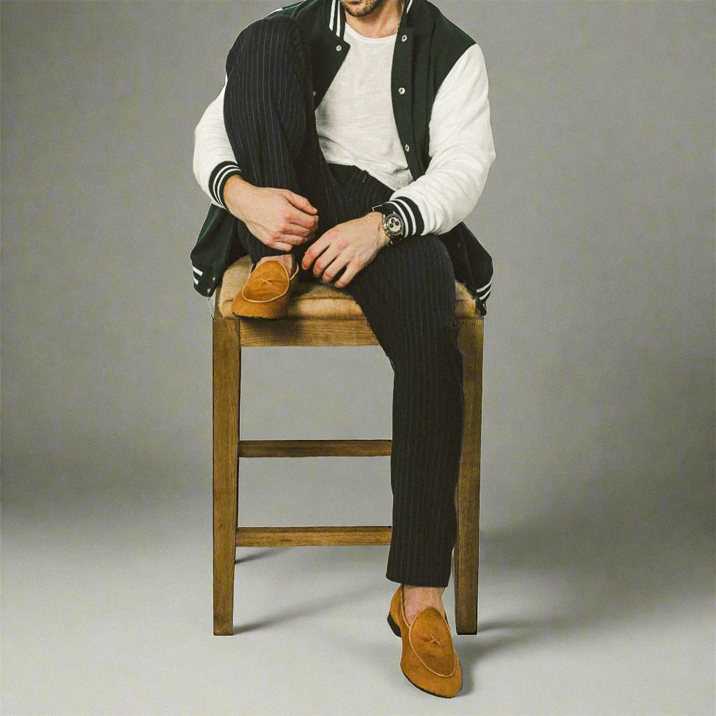 Men's Camel Pony Hair Milano Loafer - Image 5