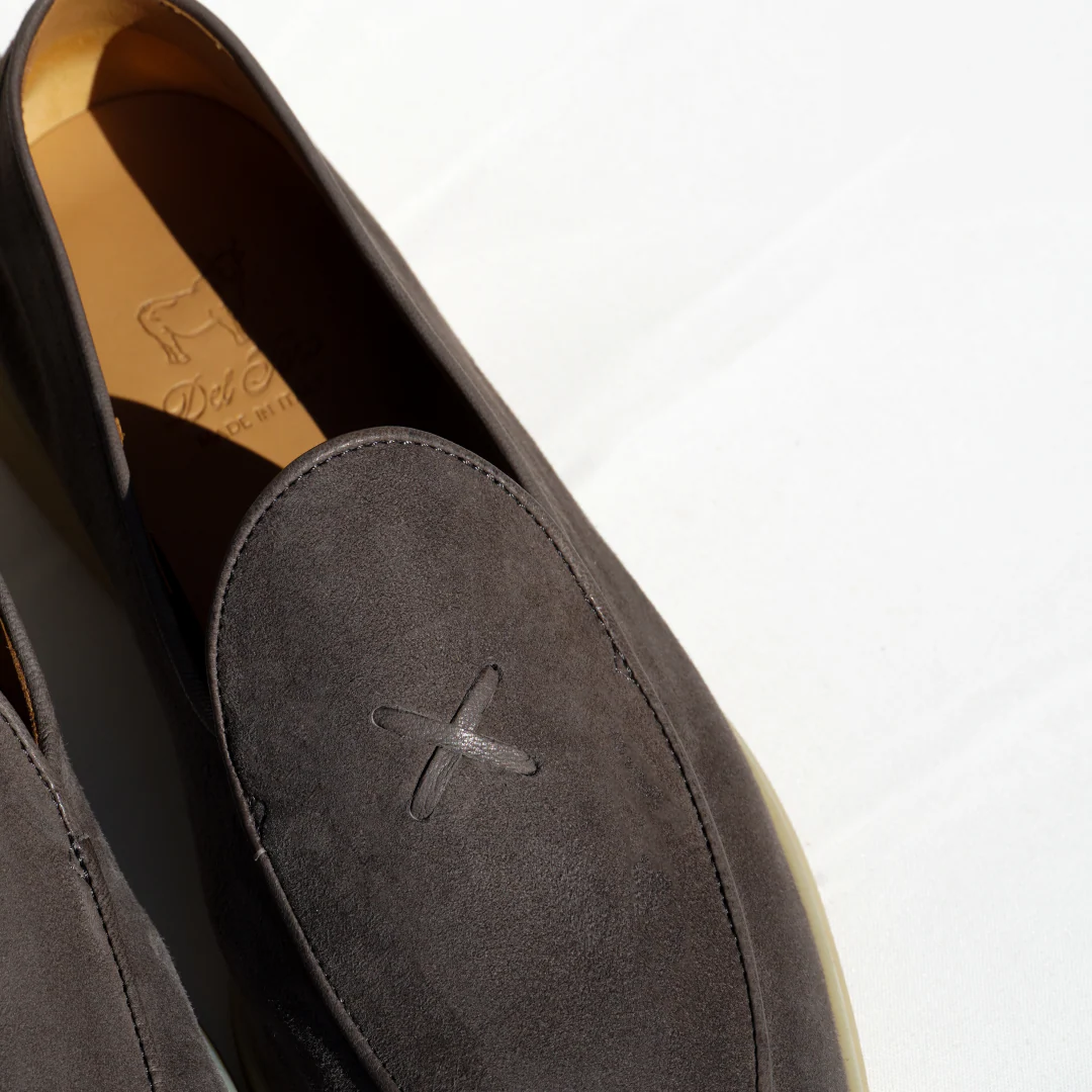 Men's Dark Brown Suede Viaggio Loafer - Image 6