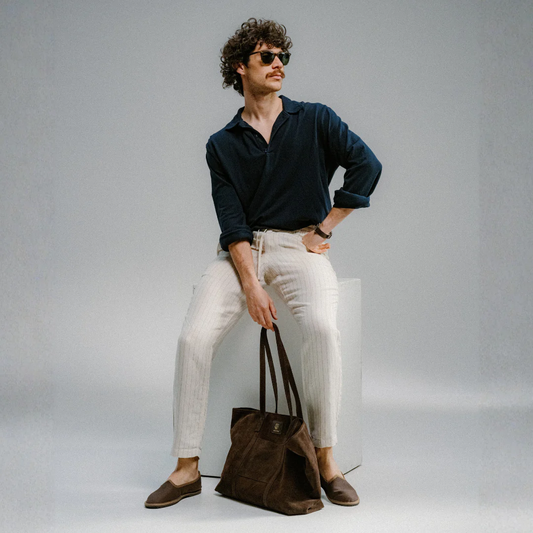 Men's Friulane - Chocolate Canvas - Image 5