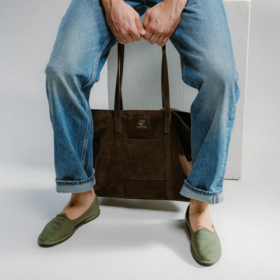 Men's Friulane - Olive Canvas - Image 2