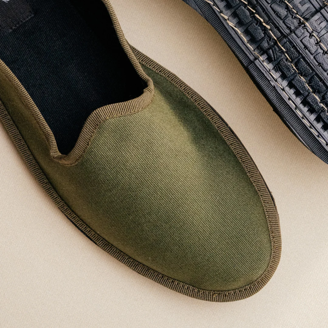 Men's Friulane - Olive Canvas - Image 4