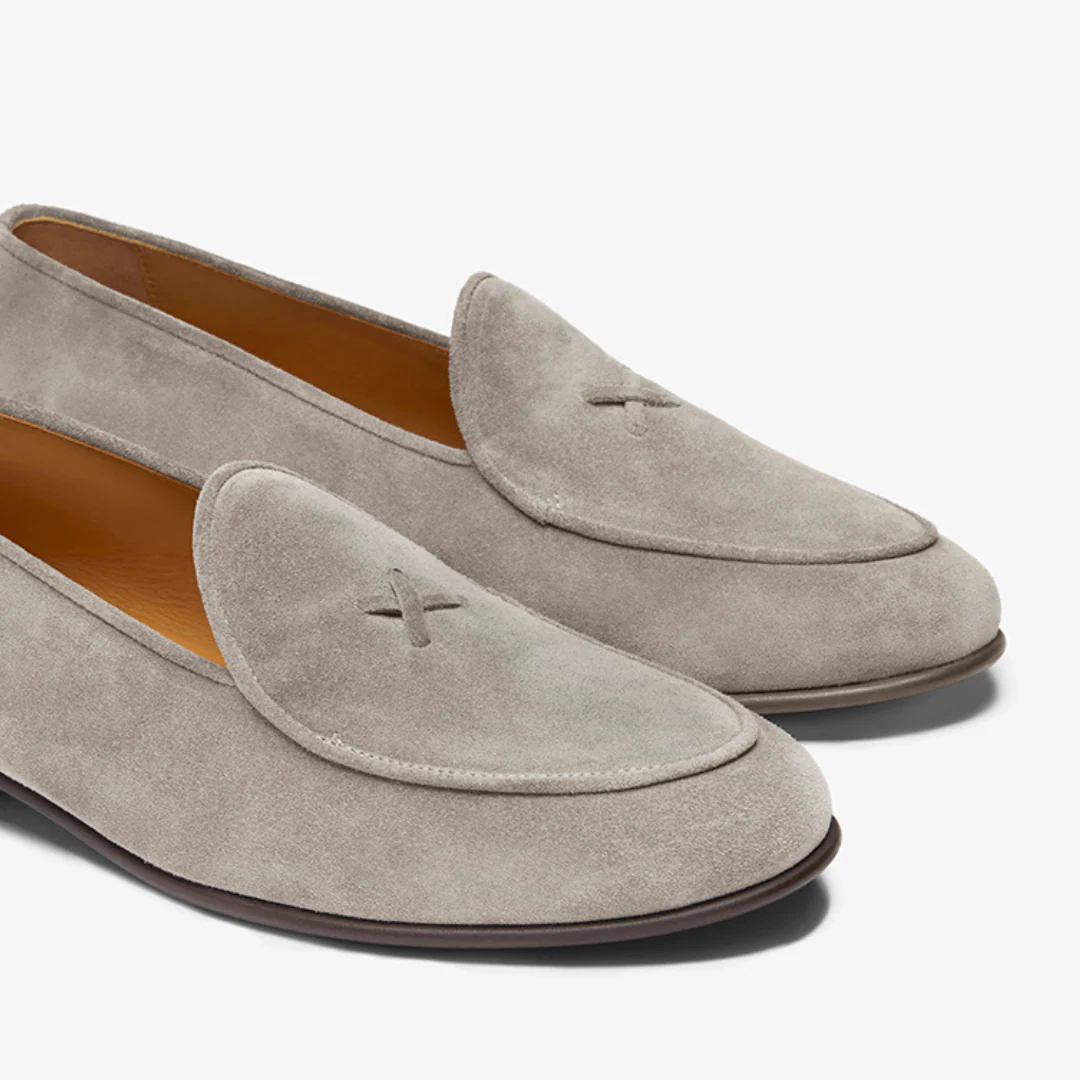Men's Grigio Suede Milano Loafer - Image 3