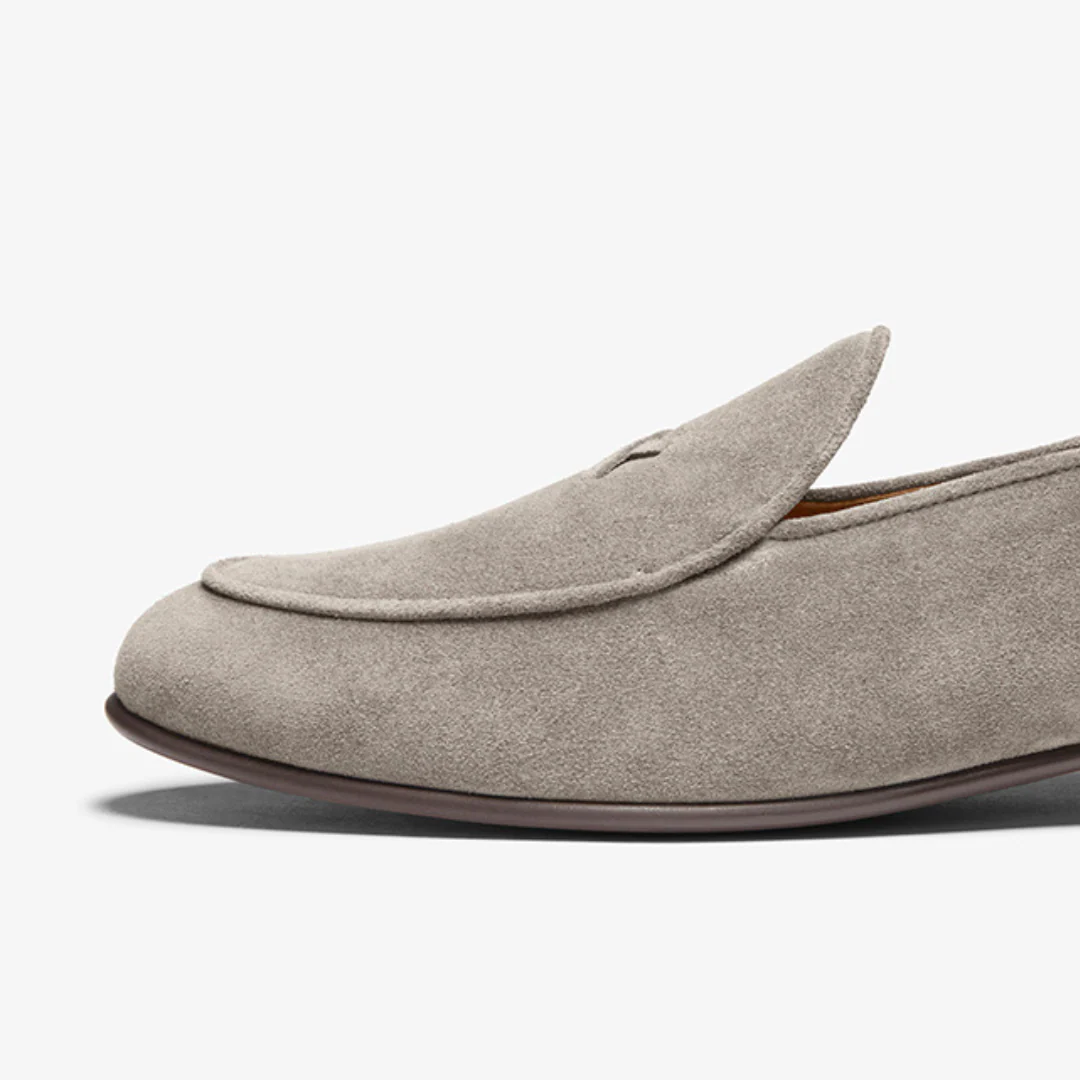 Men's Grigio Suede Milano Loafer - Image 4