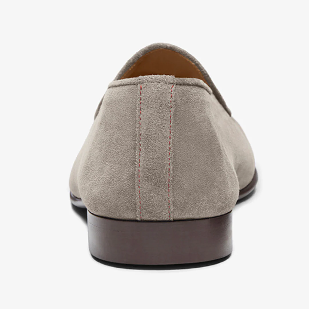 Men's Grigio Suede Milano Loafer - Image 6