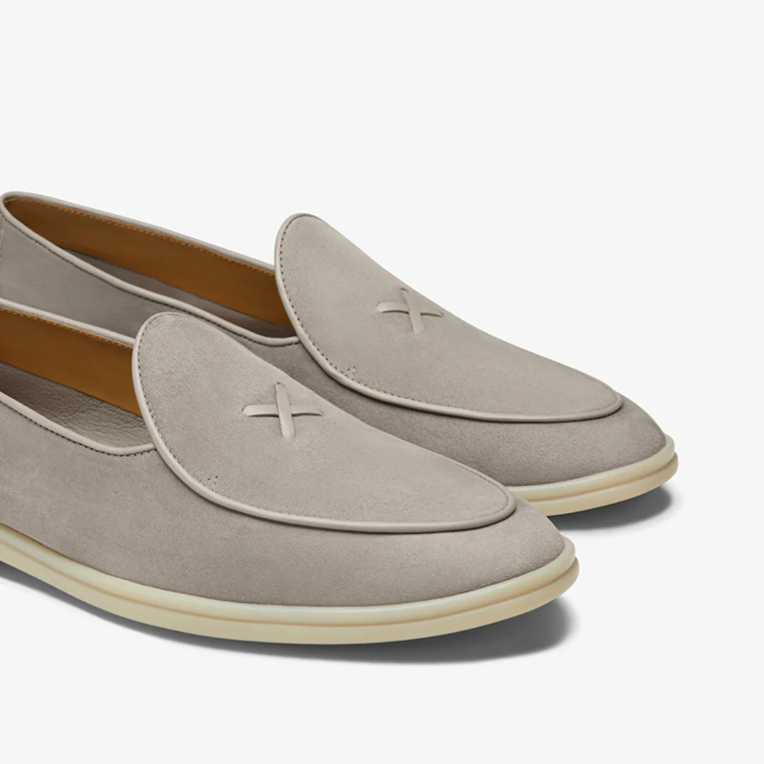 Men's Grigio Suede Viaggio Loafer - Image 3
