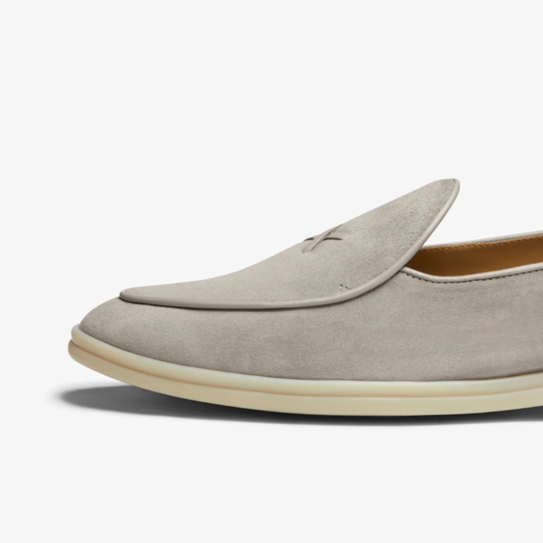 Men's Grigio Suede Viaggio Loafer - Image 6