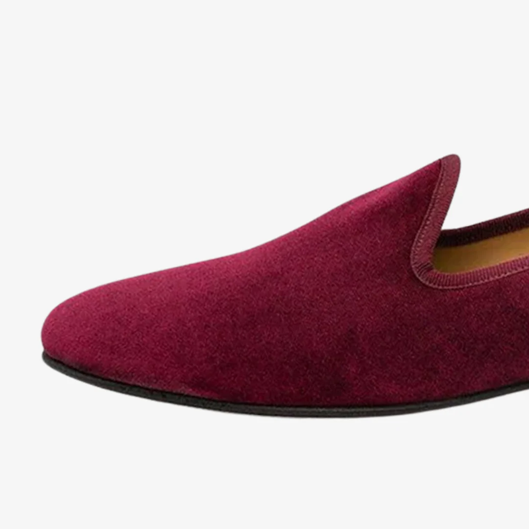 Men's Merlot Velvet Slipper II - Image 3