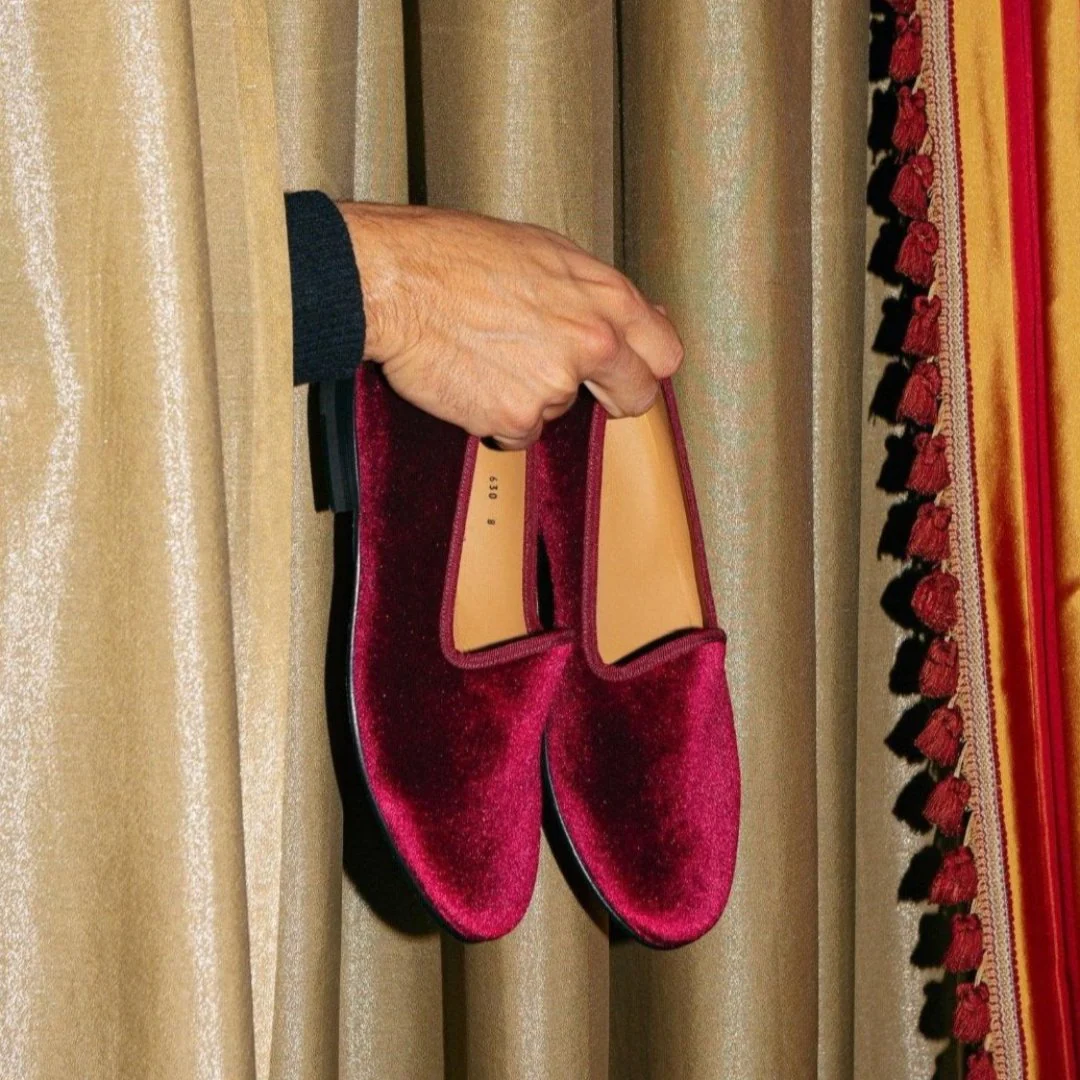 Men's Merlot Velvet Slipper II - Image 6