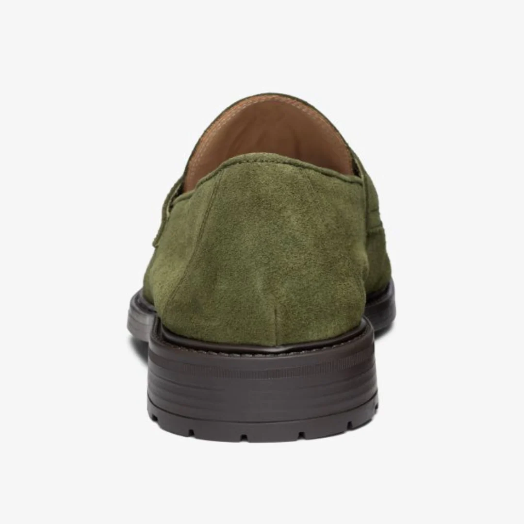 Men's Olive Suede Lug Centesimo - Image 4