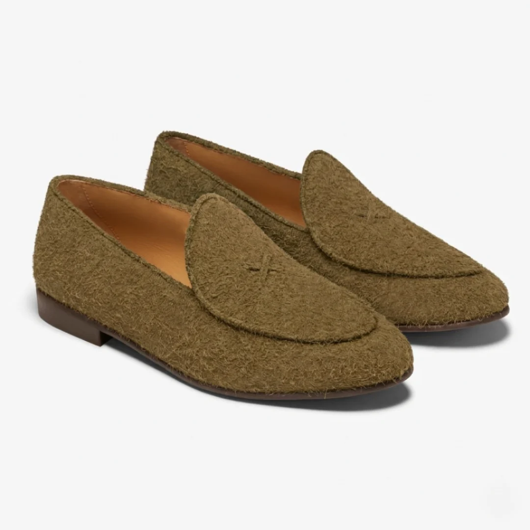 Men's Antelope Textured Suede Milano Loafer - Image 3