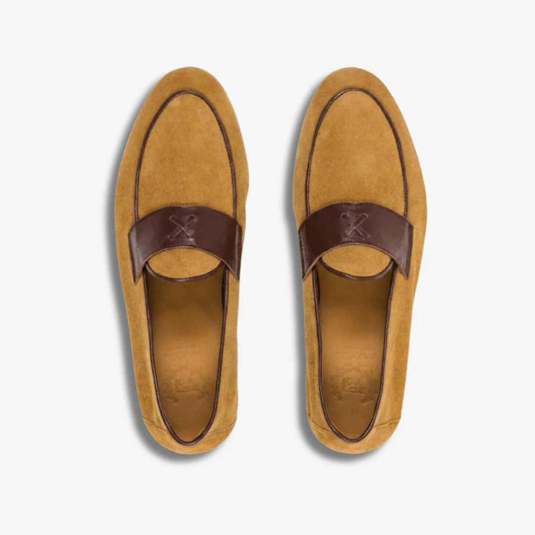 Men's Tan Suede Centesimo - Image 3