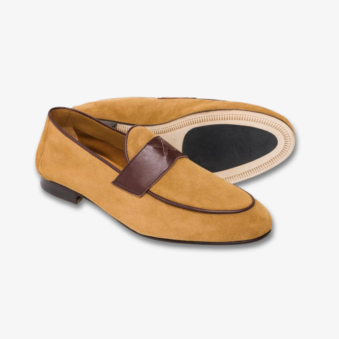 Men's Tan Suede Centesimo - Image 6