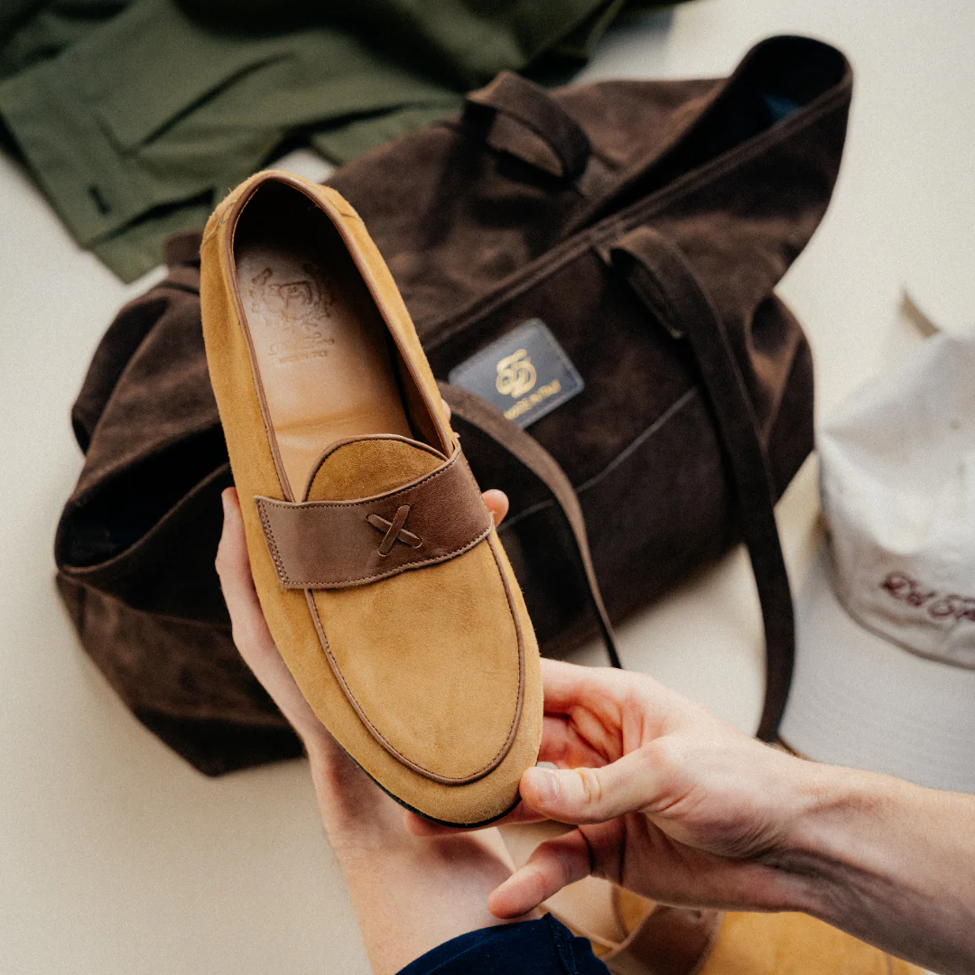 Men's Tan Suede Centesimo - Image 7