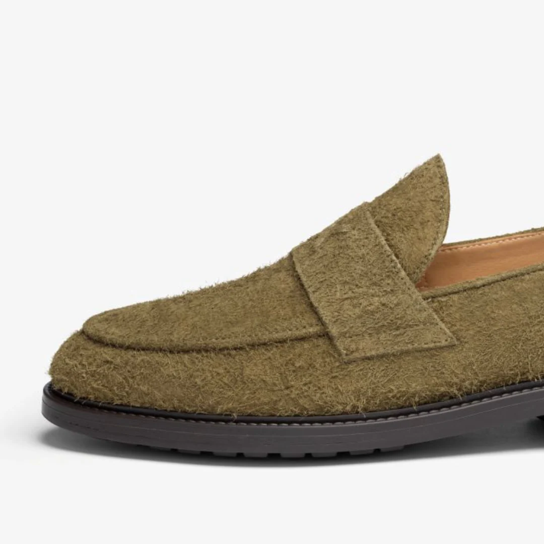 Men's Antelope Textured Suede Lug Centesimo - Image 4