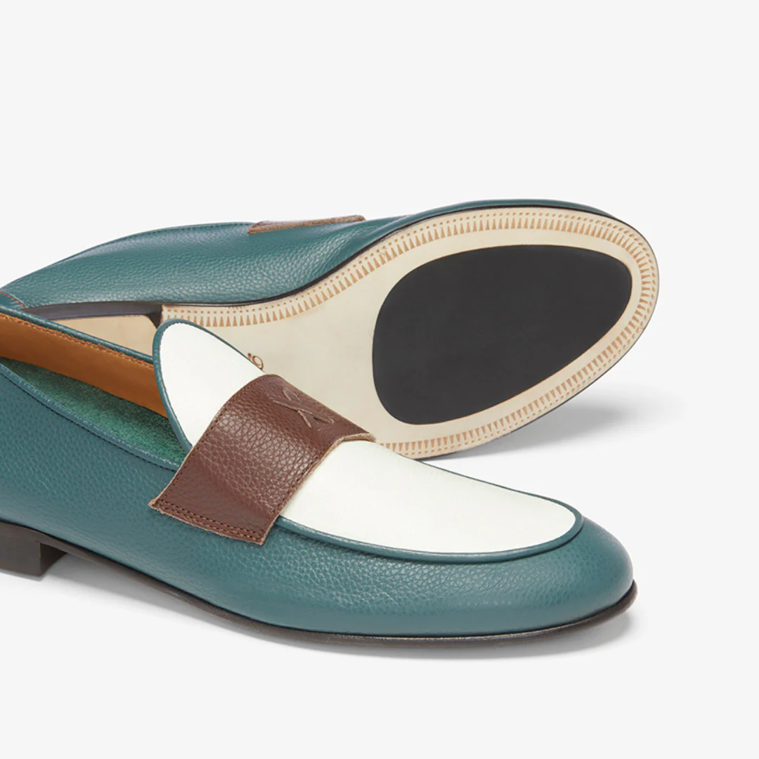Men's Tri-Tone Leather Centesimo - Image 4