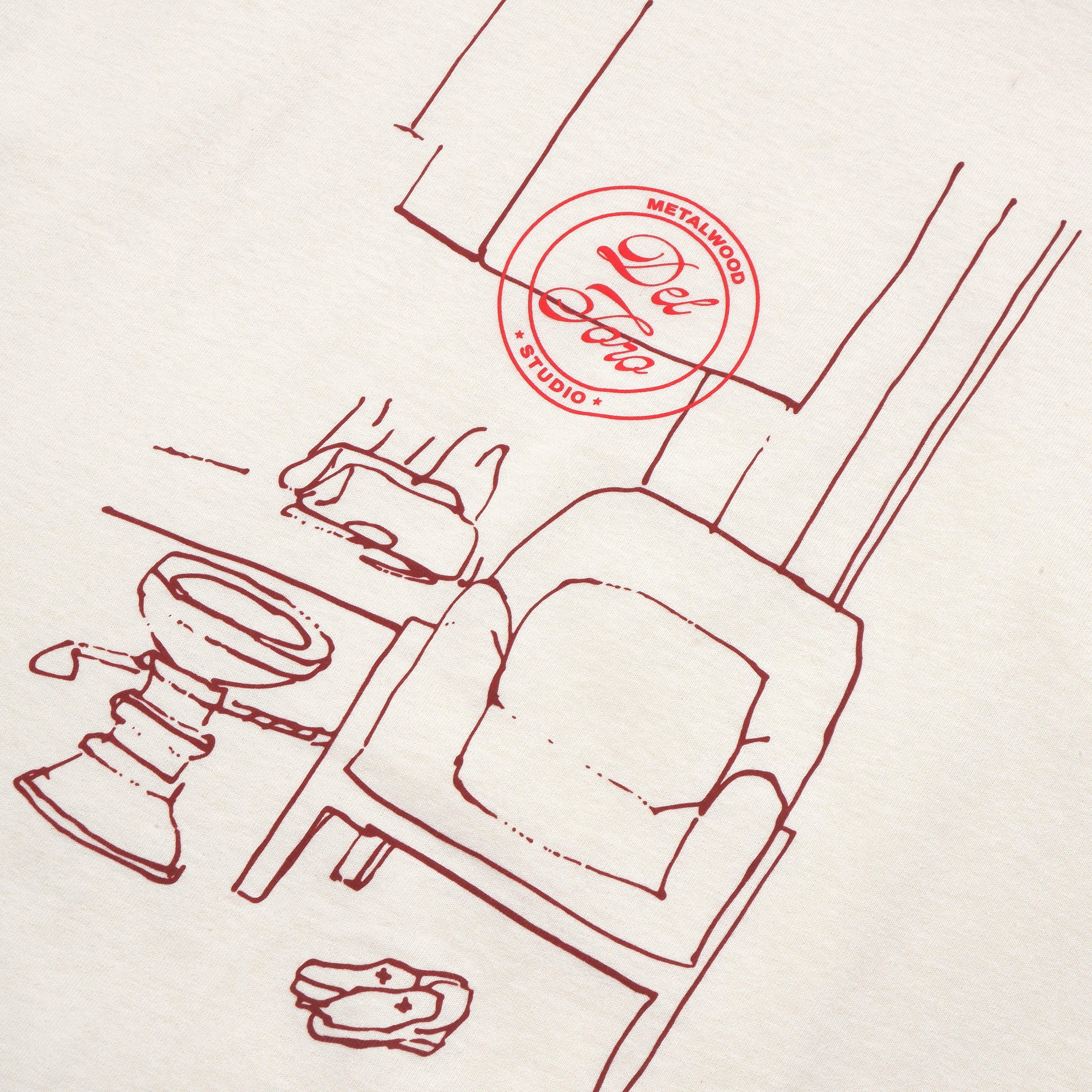Metalwood x Del Toro Lounge Scene T-Shirt - Image 3