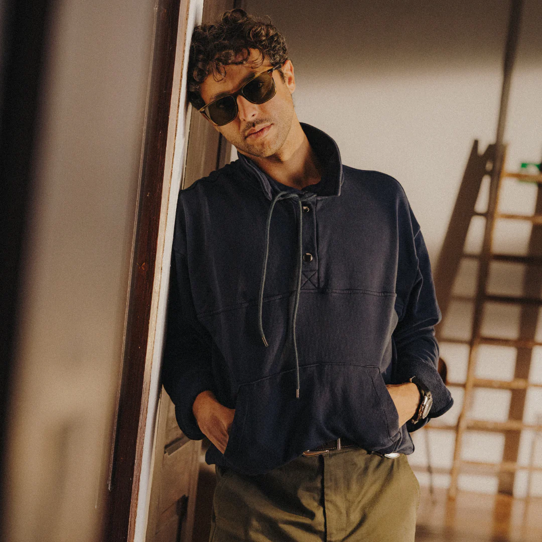 Men's Sailor Sweatshirt - Navy - Image 2