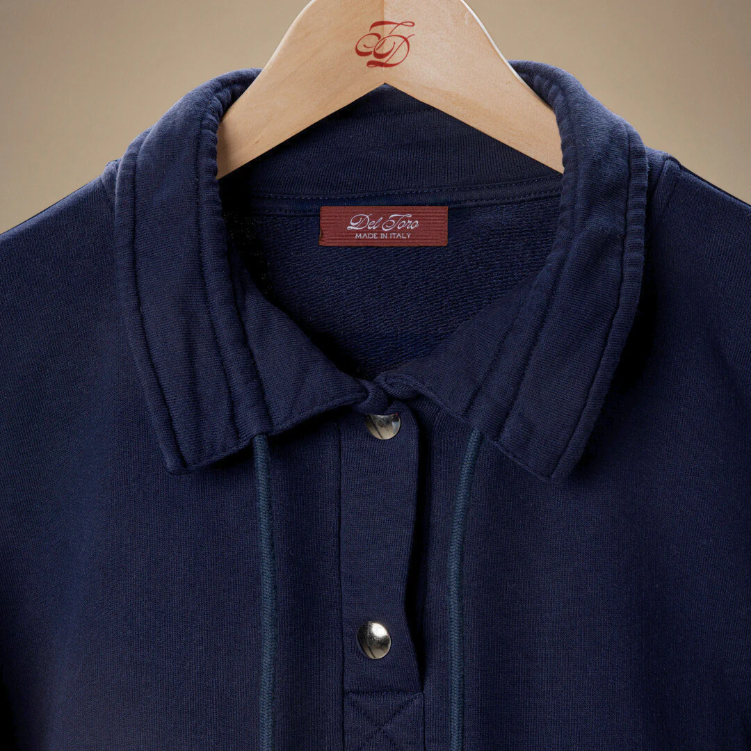 Men's Sailor Sweatshirt - Navy - Image 3