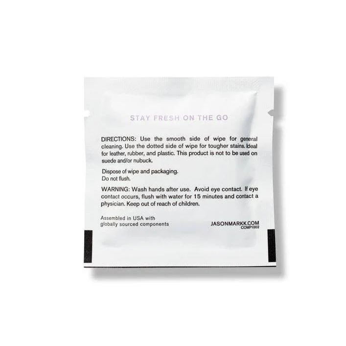 Shoe Cleaning Quick Wipes - 30 Pack - Image 2