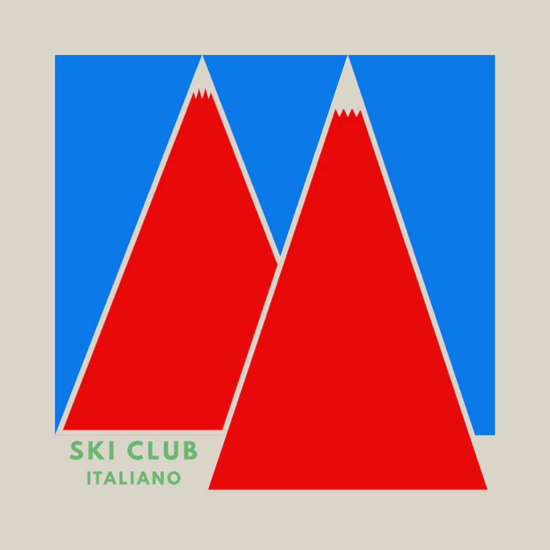 Ski Club Italiano Tee - Vintage White - Image 2