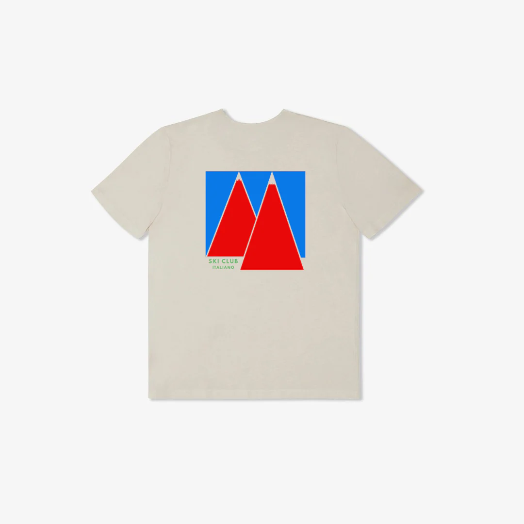 Ski Club Italiano Tee - Vintage White - Image 3