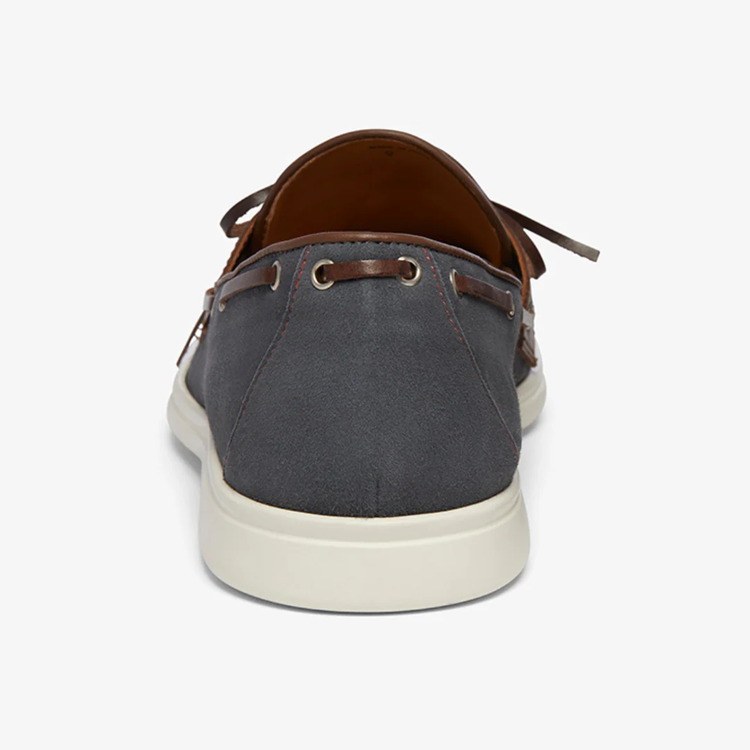 Women's Blue Suede Barca Yacht Loafer - Image 7